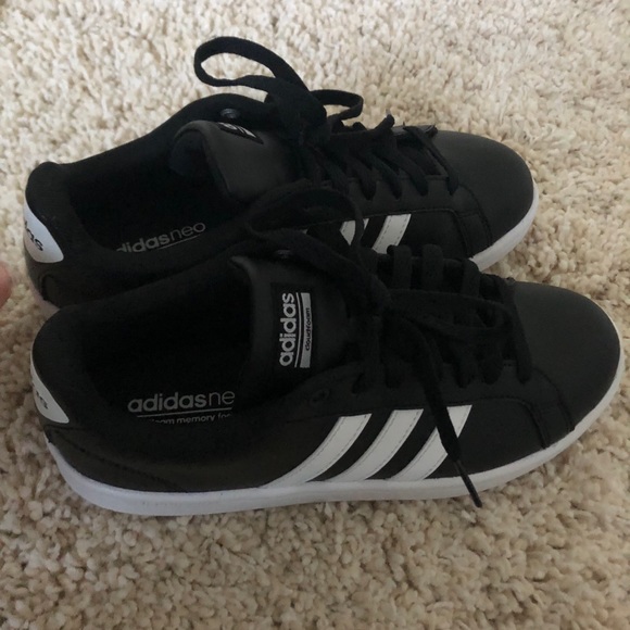 adidas Shoes - Adidas Cloud Foam Black Sneakers 7.5 women’s